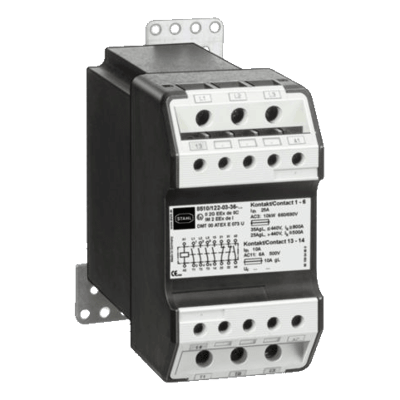 Contactor 4 kW / 400 V with 3 Main Contacts and max. 4 Auxiliary Contacts Series 8510/122